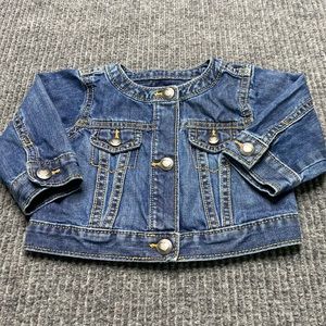 Made with Love by Place Denim Jacket Baby Girl Size 3-6 Months